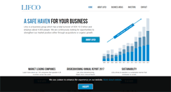 Desktop Screenshot of lifco.se