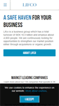 Mobile Screenshot of lifco.se