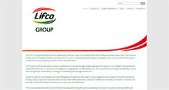Desktop Screenshot of lifco.com