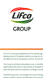 Mobile Screenshot of lifco.com
